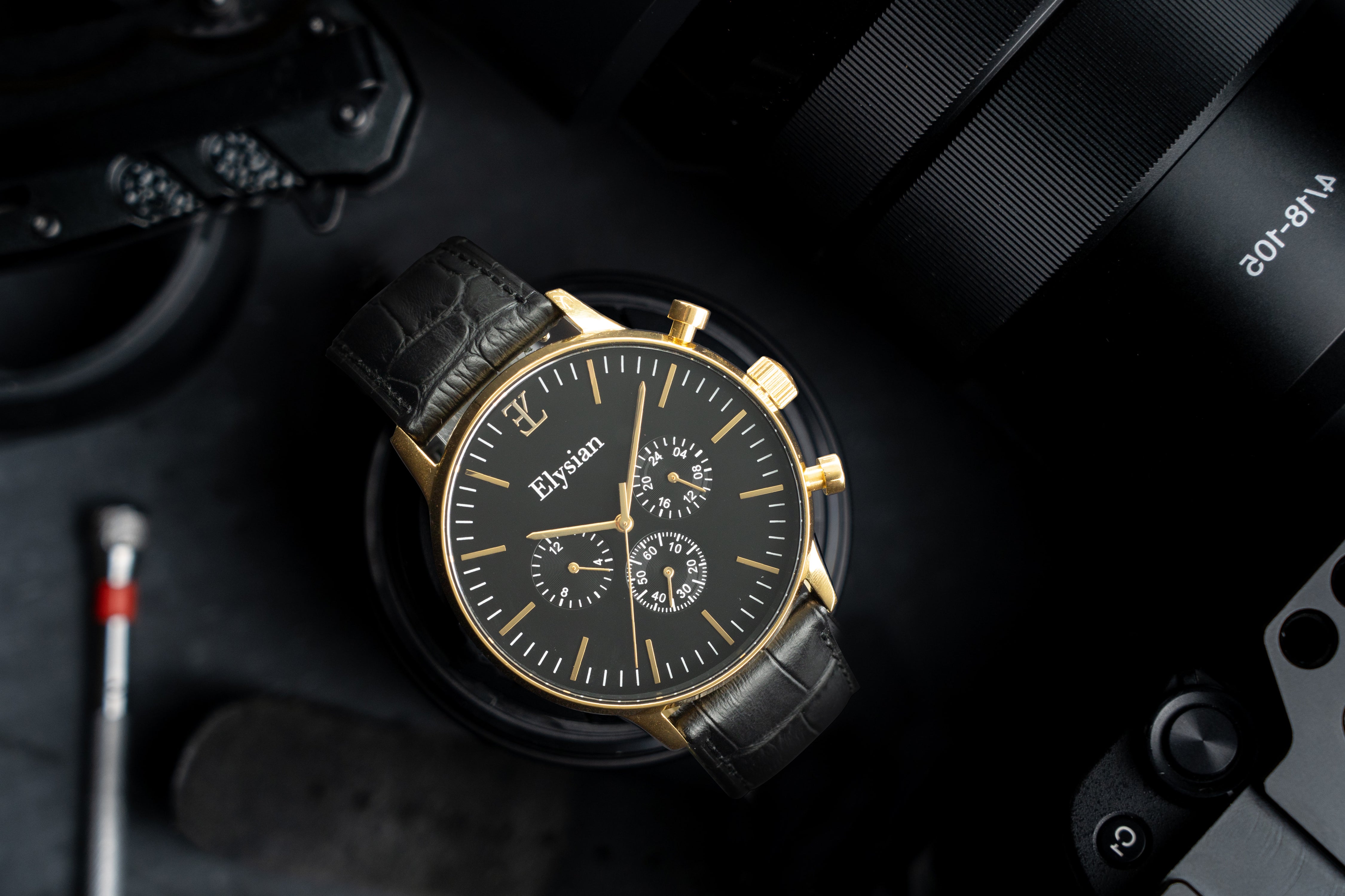 elysian-croco-leder-heren-horlogeband-zwart-ELYSM0420-second