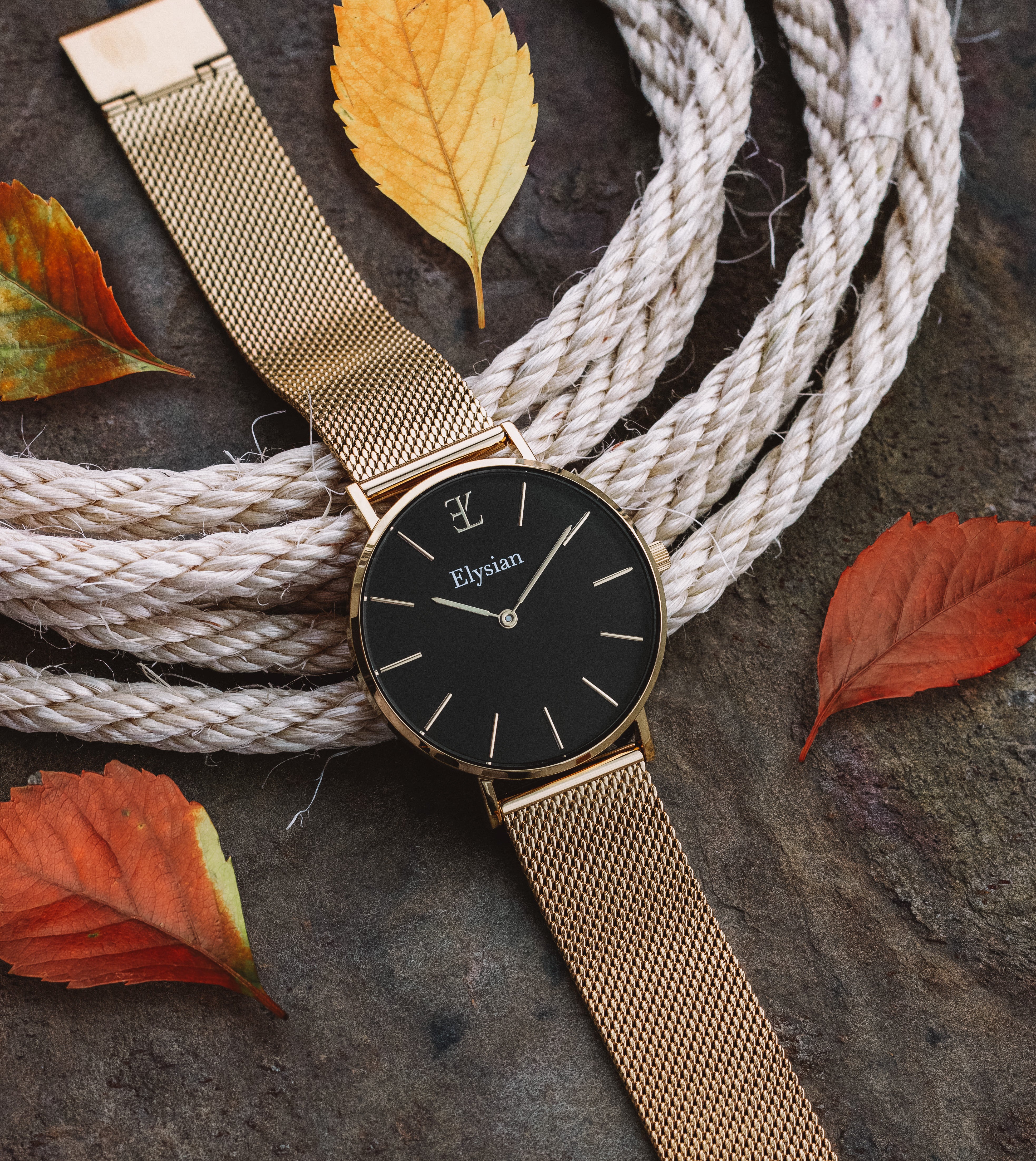 elysian-rose-gouden-dames-horloge-zwart-plaat-rose-gouden-mesh-horlogeband-ELY01130-extra3