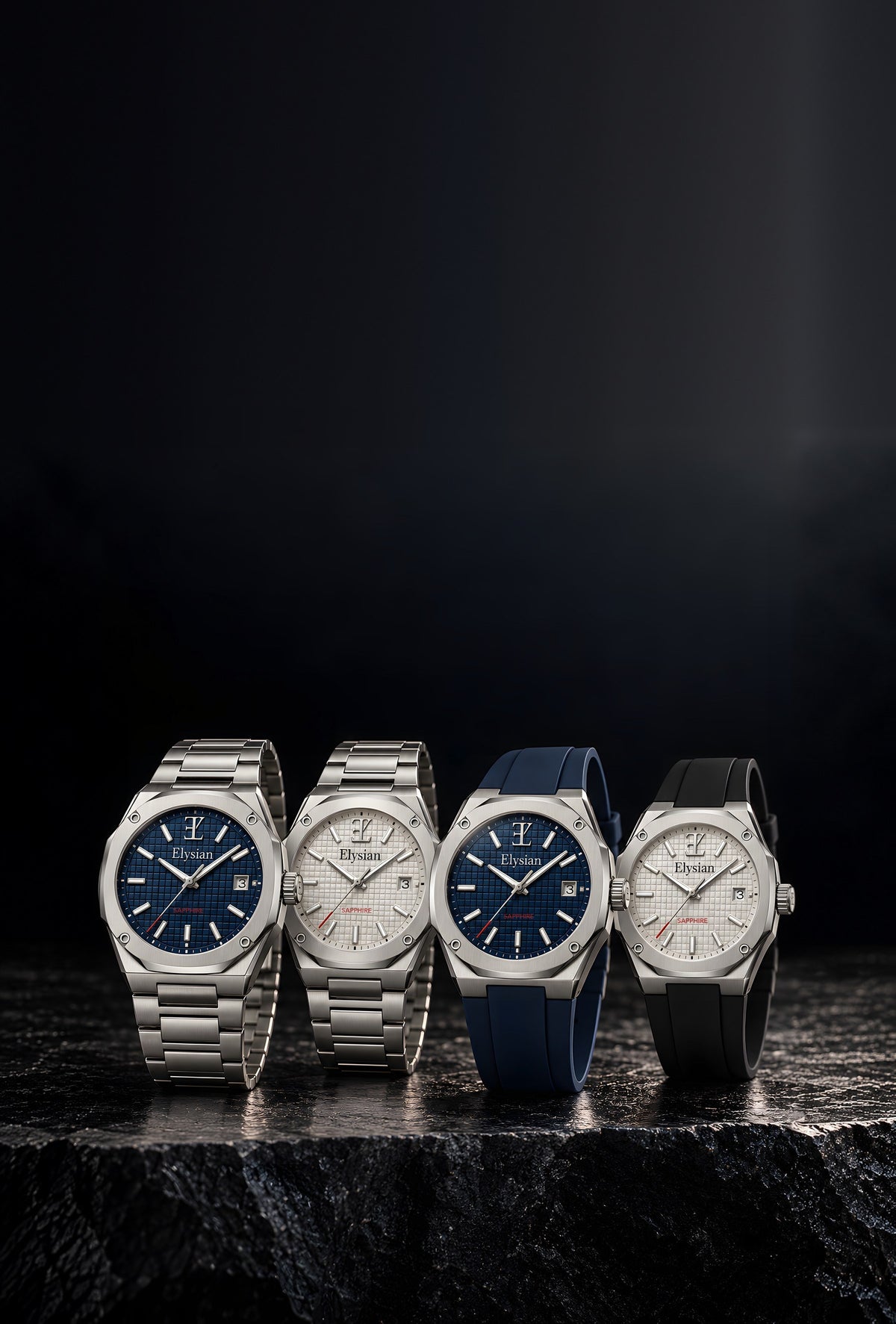 Elysian Octa herenhorloge om de pols