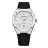 Elysian Octa White - Black Rubber, vooraanzicht op witte achtergrond