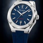 Elysian Octa Blue - Navy Rubber, driekwart aanzicht in de studio